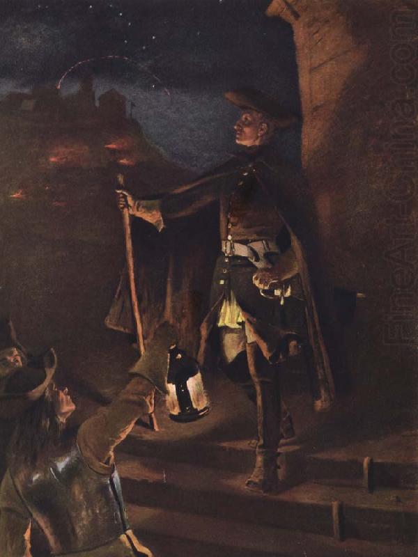 Gustaf Cederstrom den 30 november 1718 china oil painting image